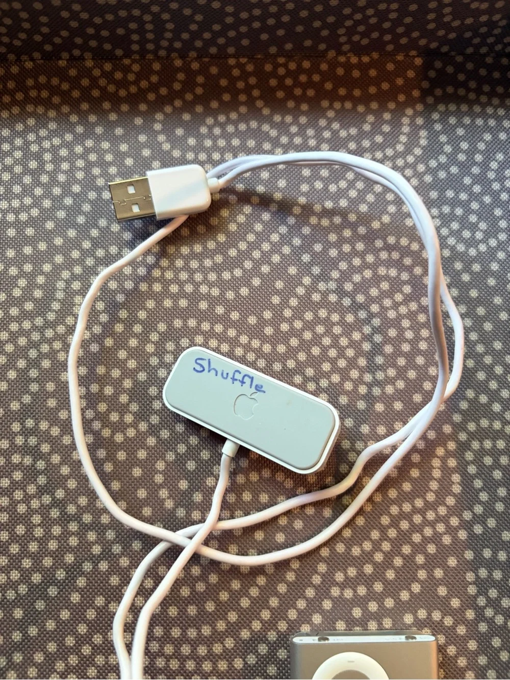 iPod shuffle silver